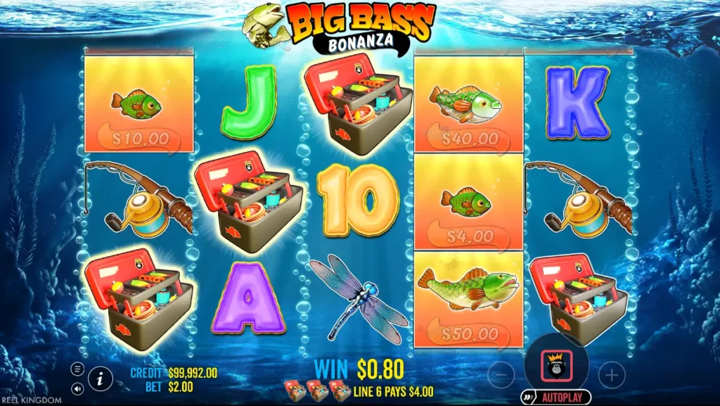 Νίκη στο Big Bass Bonanza
